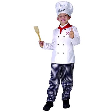 

MaDe Šaty na karneval - kuchař, 130 - 140 cm