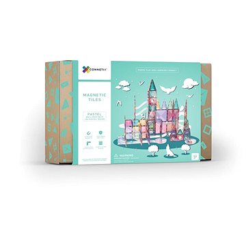 

Connetix Tiles - kuličkodráha PASTEL 106 ks