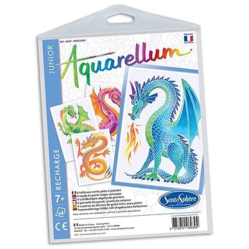 

Sentosphere Sada obrázků - Akvarely junior - Draci