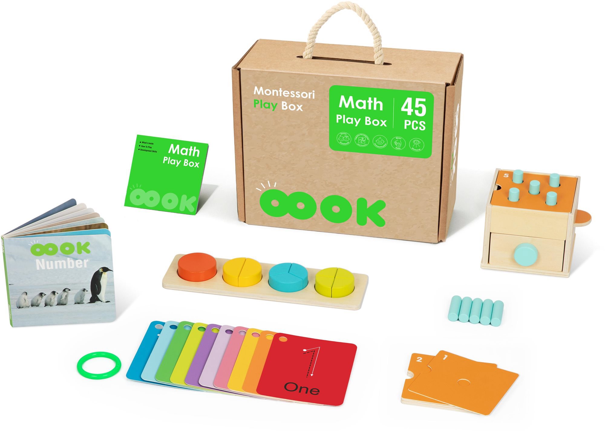 

Mamido Montessori Matematický Box pro děti