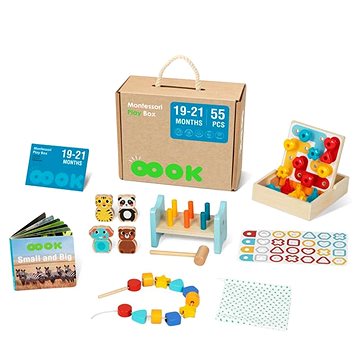 

Mamido Montessori Edukační box pro děti 19-21 měsíců