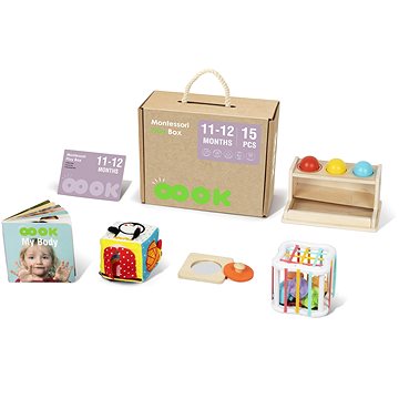 

Mamido Montessori Edukační box pro děti 11-12 měsíců