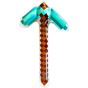 

FunCo Diamantový krumpáč Minecraft 70 cm nafukovací