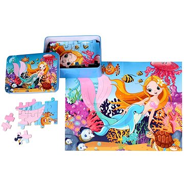 

Merco Puzzle Mořská Víla 100 dílků, multipack 2 balení