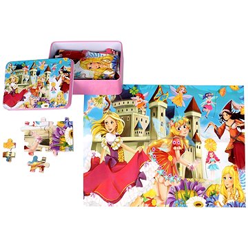 

Merco Puzzle Princezna 100 dílků, multipack 2 balení
