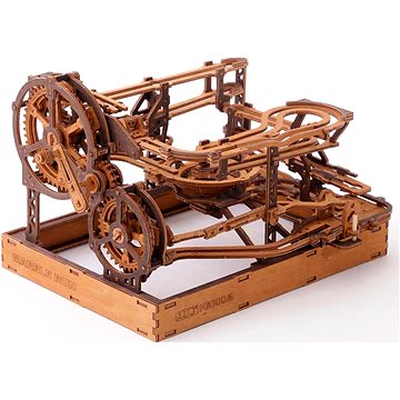 

Wooden City 3D dřevěné puzzle Kuličková dráha 265 dílků