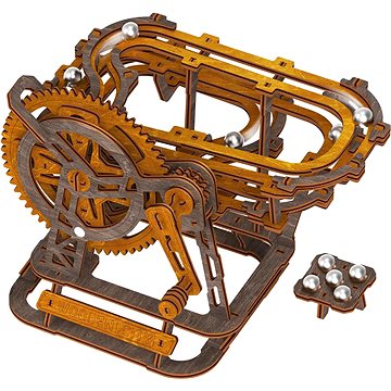 

Wooden City 3D dřevěné puzzle Kuličková dráha mini 147 dílků