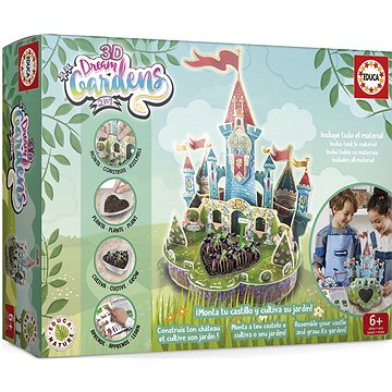 

EDUCA Kreativní sada 3D Dream Gardens: Hrad 2v1