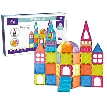 

Bavytoy magnetická stavebnice pro děti 33 ks