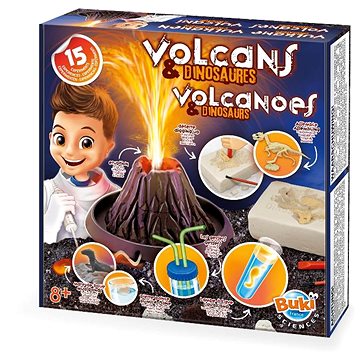

Buki France Vulkán a vykopávka dinosaura