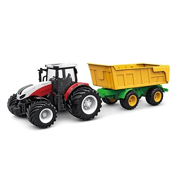 

Amewi Traktor 2,4 Ghz s přívěsem, světla, zvuk 1:24