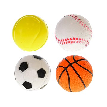 

Mikro-Trading míčky pěnové 7 cm sportovní 4 ks v tubě