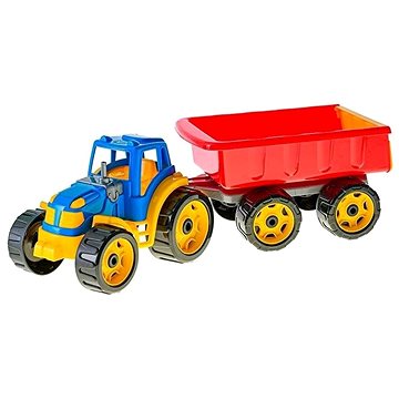 

Mikro-Trading traktor se sklápěcím přívěsem 54 cm
