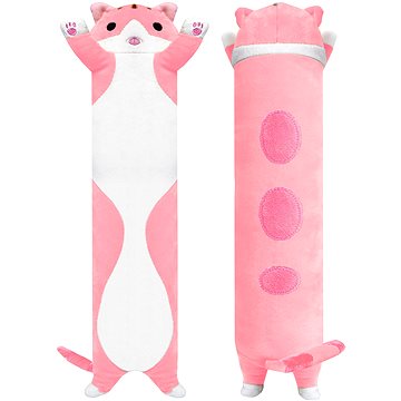 

Aga4Kids Plyšový polštář Kočka růžová, 50 cm