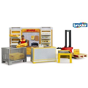 

Bruder Bworld 62251 Pobočka přepravce DHL s figurkou