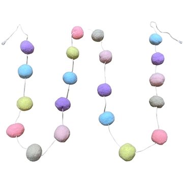 

Dream Creations Dětská girlanda s 20 bambulemi, vícebarevná