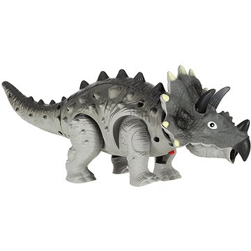 

KIK KX4400 Dinosaurus Triceratops, šedý