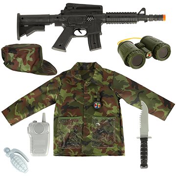 KIK KX4298 Karnevalový kostým voják 3-8 let