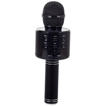 

Verk 01377 Karaoke Bluetooth mikrofon, 1800mAh, černý