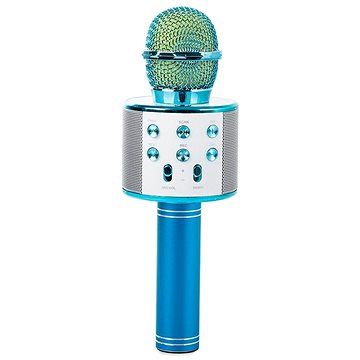 

Verk 01377 Karaoke Bluetooth mikrofon, 1800mAh, modrý