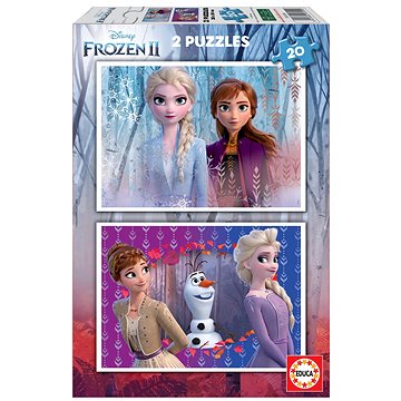 

EDUCA Puzzle Ledové království 2, 2 × 20 dílků