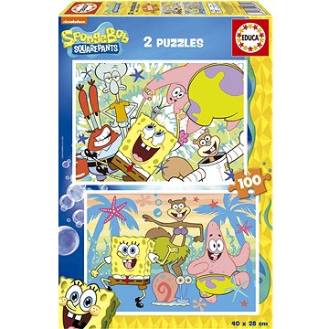 

EDUCA Puzzle Sponge Bob 2 × 100 dílků
