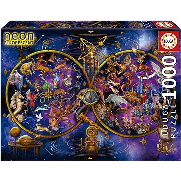 

EDUCA Svítící puzzle Souhvězdí 1000 dílků
