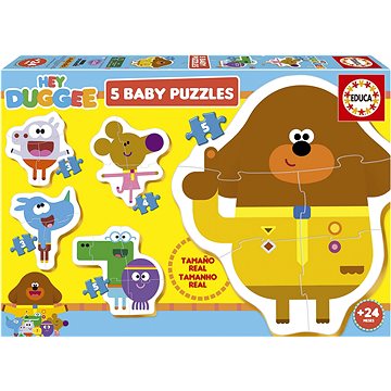 

EDUCA Baby puzzle Hey Duggee 5v1 (3-5 dílků)