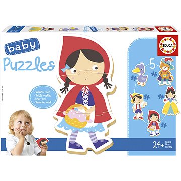 

EDUCA Baby puzzle Pohádky 5v1 (3-5 dílků)