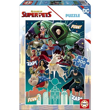 

EDUCA Puzzle DC Liga supermazlíčků 300 dílků