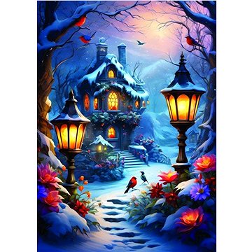 

ALIPSON Puzzle Čarovná zima 500 dílků