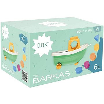 

ELFIKI Bio Plast Motorická vkládačka Loďka Barkas