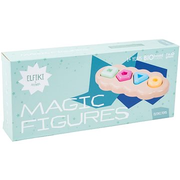

ELFIKI Bio Plast Motorická vkládačka Magické tvary