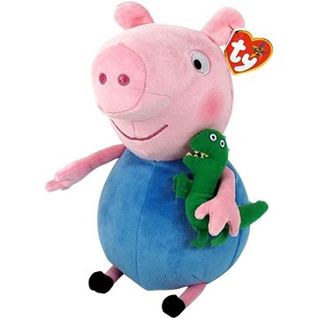 TY Prasátko George s dino 20 cm