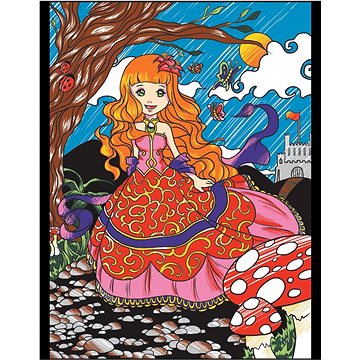 

Colorvelvet Sametový obrázek Princezna