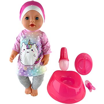 

Wiky Miminko čurající s příslušenstvím 45cm