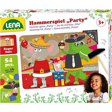

Lena Hra s kladívkem , party, barevný korek