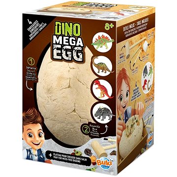 

BUKI France Dino Mega Egg vykopávka dinosauří vejce