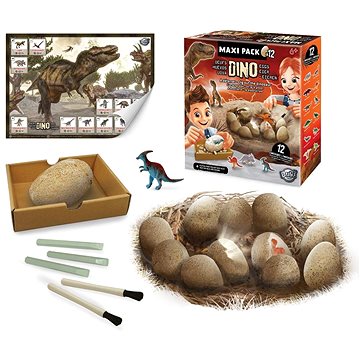 

BUKI France DinoEggs MaxiPack vykopávka 12ks vajíček