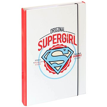 

BAAGL Desky na školní sešity A4 Supergirl
