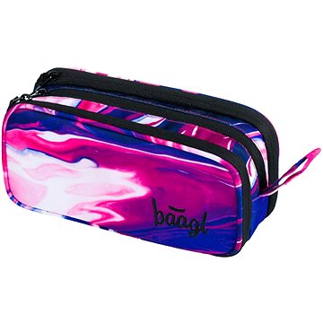 

BAAGL Studentský penál etue Plum