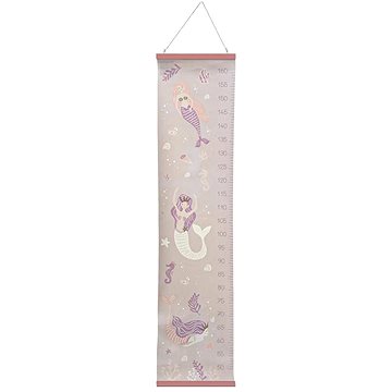 

ATMOSPHERA Dětský metr na zeď růžový 160 cm