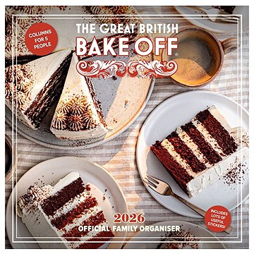 The Great Birtish Bake Off - plánovací kalendář