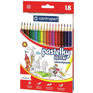 

CENTROPEN pastelky 9520 18 ks
