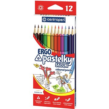 

CENTROPEN pastelky 9521 trojhranné 12 ks