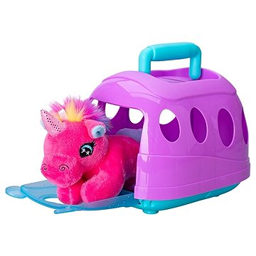 Mikrotrading Unicorn jednorožec ležící v přepravce 14 cm