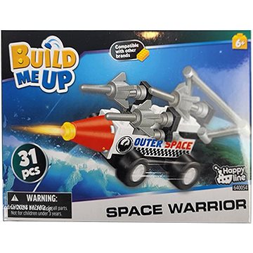 

Mikro trading BuildMeUp stavebnice space warrior - Průzkumné vesmírné vozidlo bílé 31 ks