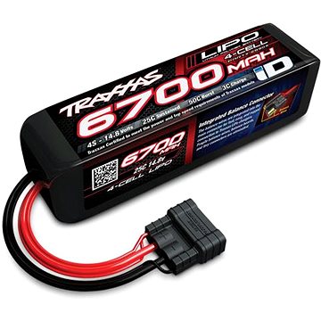 

Traxxas LiPo baterie 14.8 V 6700 mAh 25C iD
