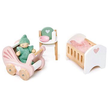 

Tender Leaf Dolls House Nursery Set