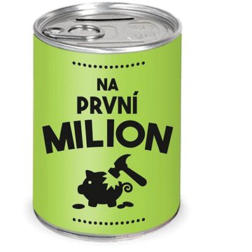 

Nekupto Humorná pokladnička Na první milión